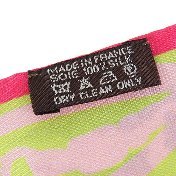 Pre-Loved Hermes En Desordre Silk Twilly Scarf - Picture 7 of 9